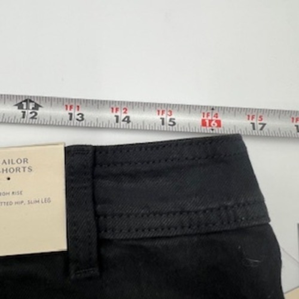 Universal Thread Womens High-Rise Sailor Shorts Black Size 12 NWT - Picture 7 of 8